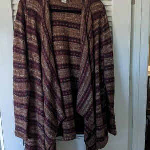 Women's Handkerchief Tail Cardigan - SX XL